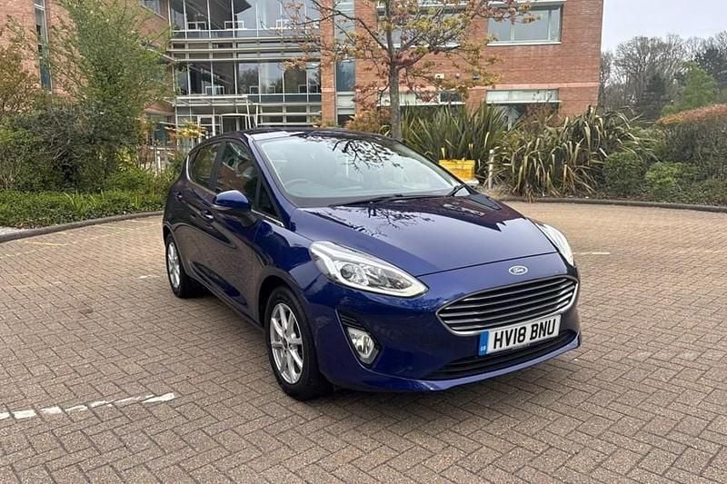 Used Ford Fiesta Zetec 70 HP (51 kW) 2018 Blue Hatchback