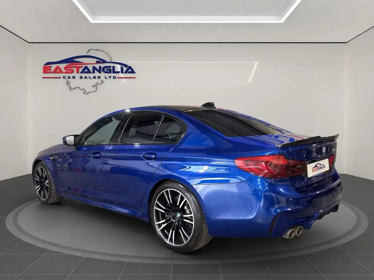 Used BMW M5 Comfort Edition 591 HP (434 kW) 2019 Blue Sedan