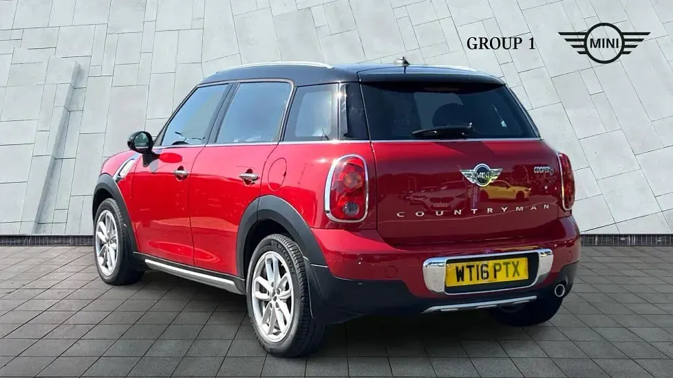 Used Mini Cooper D Countryman 110 HP (80 kW) 2016 Red SUV