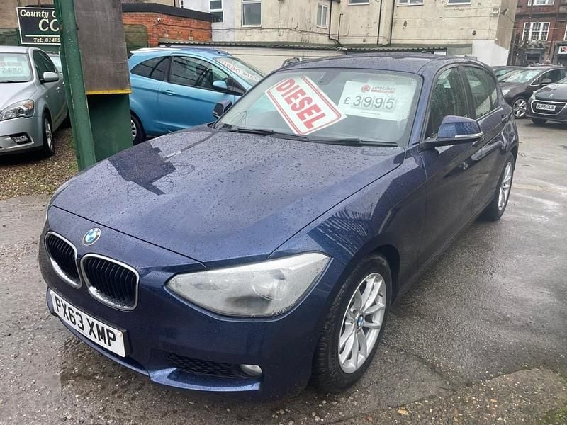 Used BMW 116 Efficient Dynamics 2014 Blue Hatchback