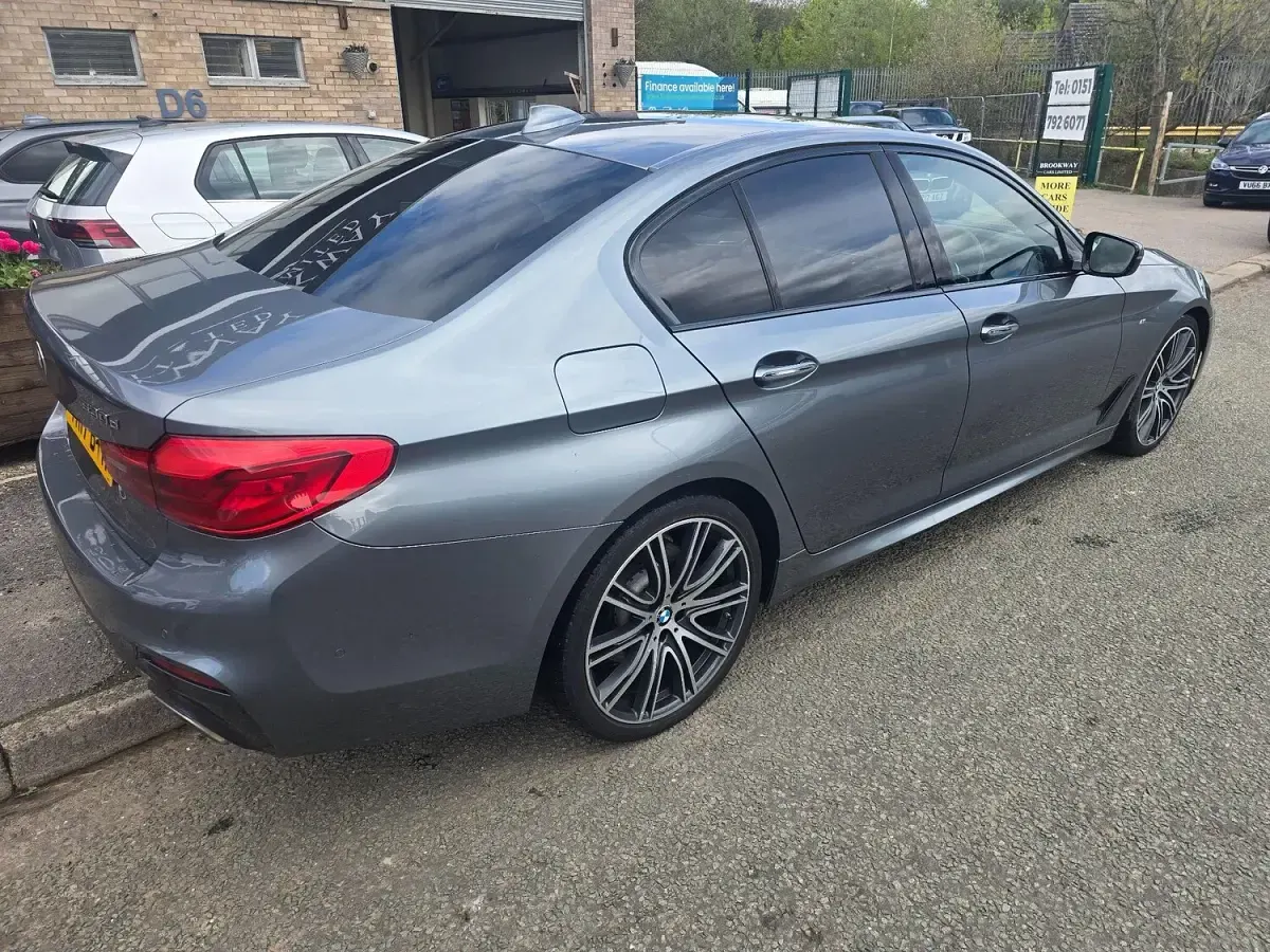 Used BMW 530 M Sport 2017 Blue Sedan