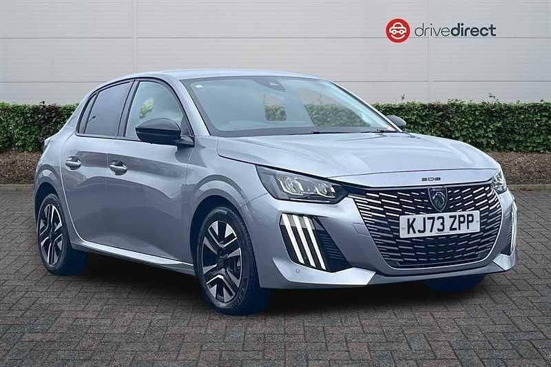 Used Peugeot 208 Allure 100 HP (73 kW) 2024 Grey Hatchback