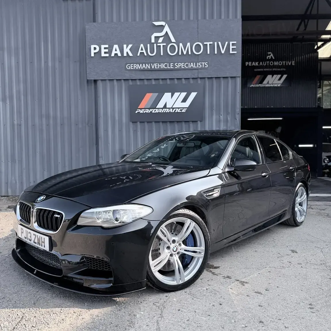Used BMW M5 Impressive 2013 Black Sedan