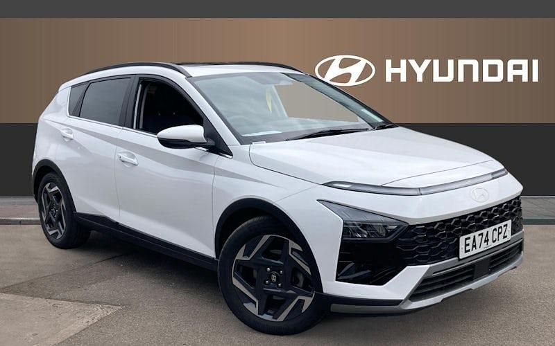 White Used 2024 Hyundai Bayon Ultimate SUV | £18,866 (A bit pricey) - Image 1/4
