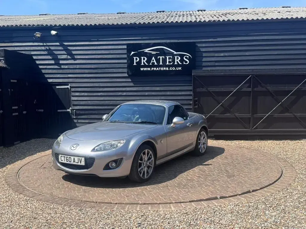 Used Mazda MX5 160 HP (117 kW) 2010 Silver Cabriolet