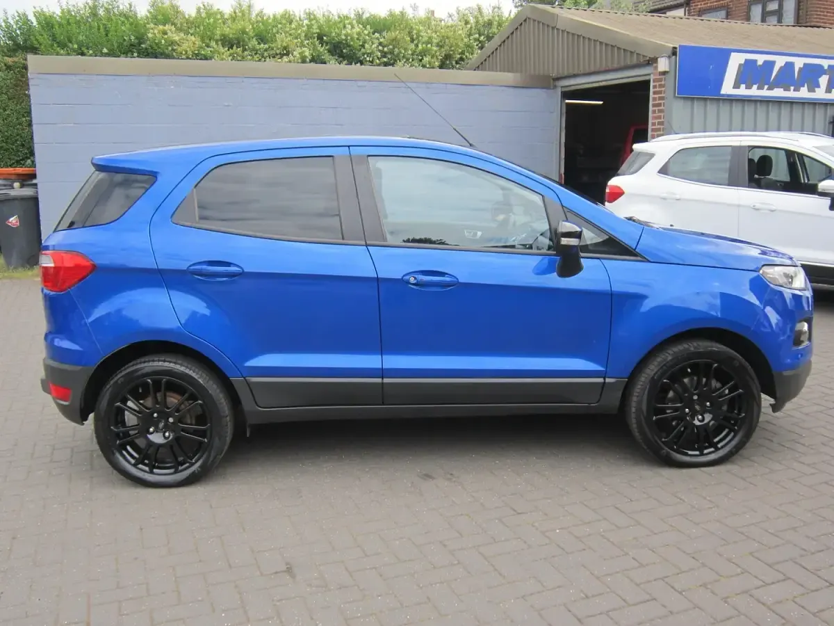 Used Ford Ecosport Titanium S 2017 Blue SUV
