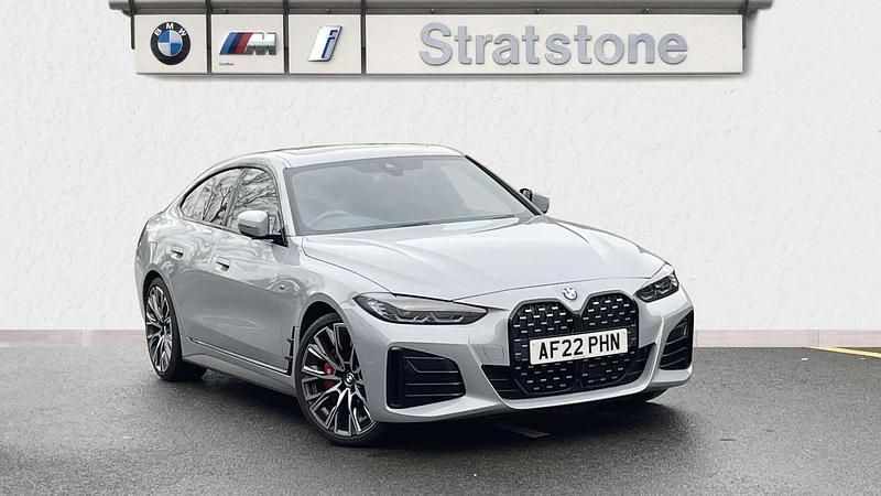 Grey Used 2022 BMW 420 Gran Coupé M Sport Coupe | £29,490 (Fair price) - Image 1/4