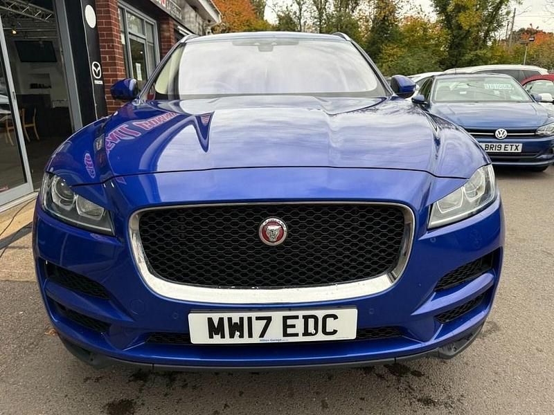 Used Jaguar F-Pace Prestige 180 HP (132 kW) 2017 Blue SUV