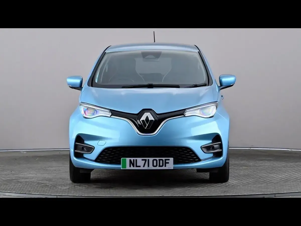 Used Renault Zoe Iconic 80 kW (109 HP) 2021 Blue Hatchback