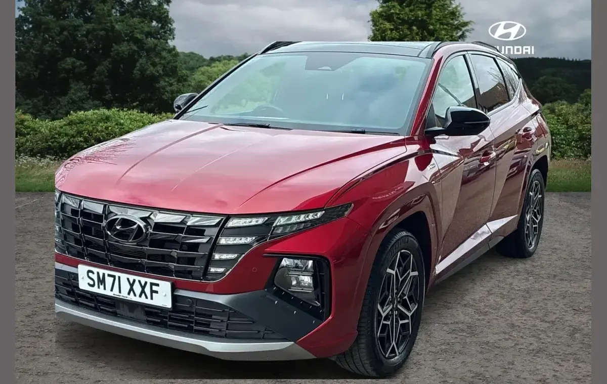 Used Hyundai Tucson N Line 230 HP (169 kW) 2022 Red SUV