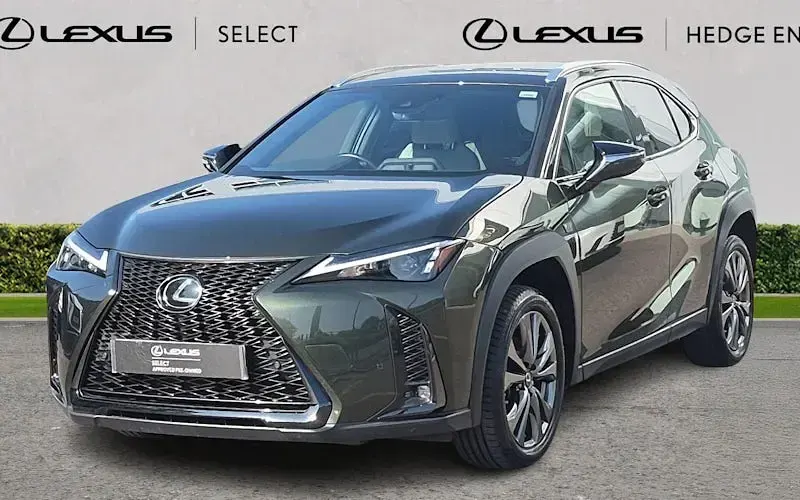Used Lexus UX Sport Design Packet 184 HP (135 kW) 2023 Terrane khaki SUV