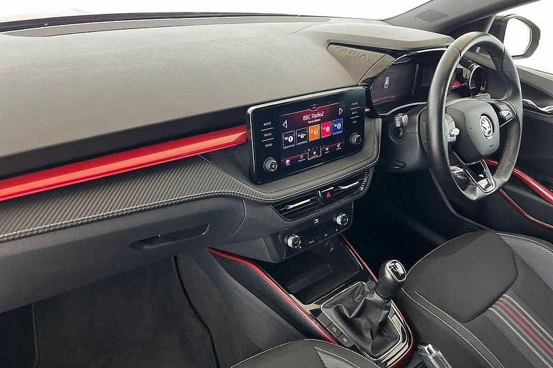 Used Skoda 110 R Monte Carlo 81 HP (59 kW) 2022 Velvet red metallic black magic pearl effect Hatchback