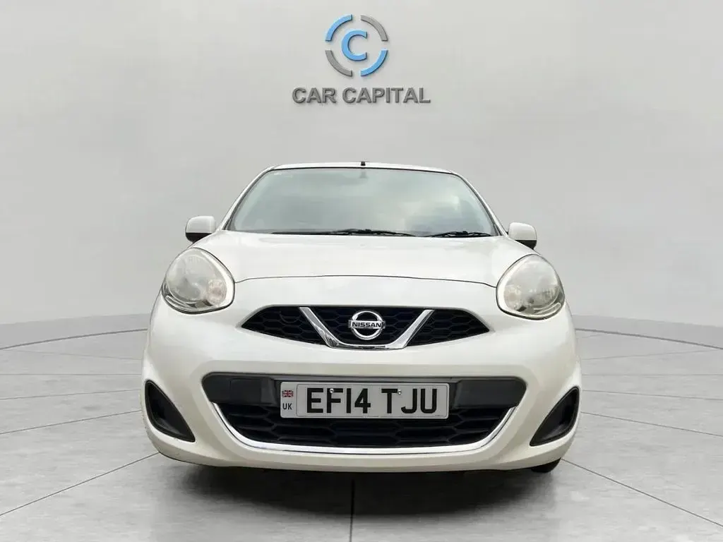 Used Nissan Micra Acenta 80 HP (58 kW) 2014 White Hatchback