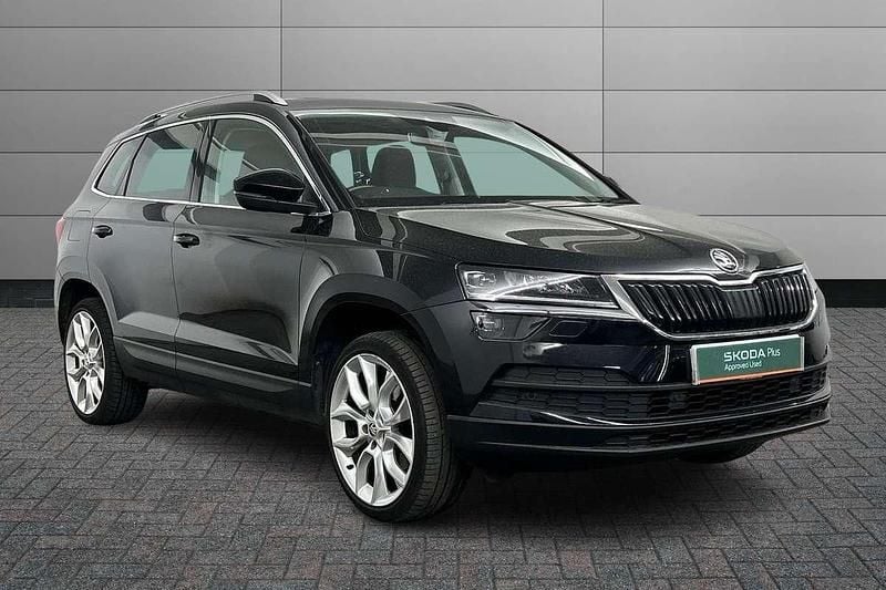 Black Used 2019 Skoda Karoq SE L SUV | £17,400 (Fair price) - Image 1/4