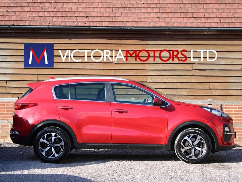 Used Kia Sportage 134 HP (98 kW) 2021 Red SUV