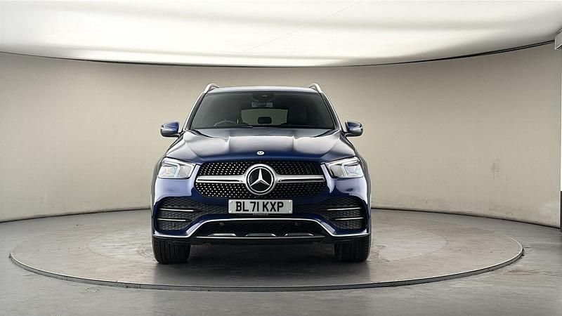 Used Mercedes GLE350 AMG line 320 HP (235 kW) 2021 Brilliant blue SUV