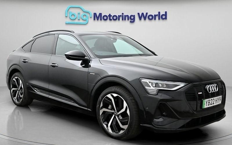 Usado Audi e-tron Sportback Black Edition 300 kW (408 HP) 2022 SUV