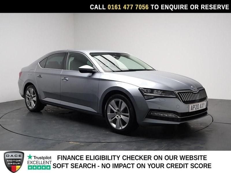 Used Skoda Superb SE L 218 HP (160 kW) 2020 Grey Hatchback