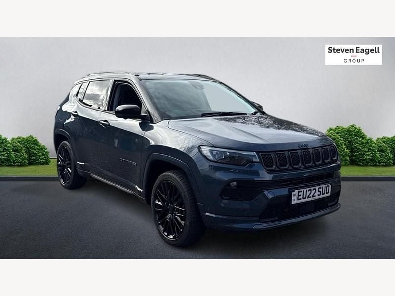 Used Jeep Compass 2022 Blue/black SUV