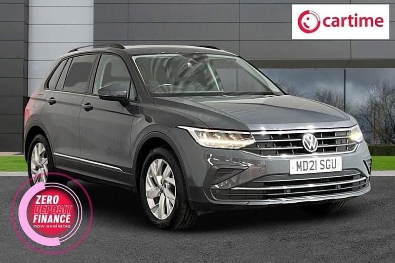 Grey Used 2021 VW Tiguan Life SUV | £12,990 (Fair price) - Image 1/4