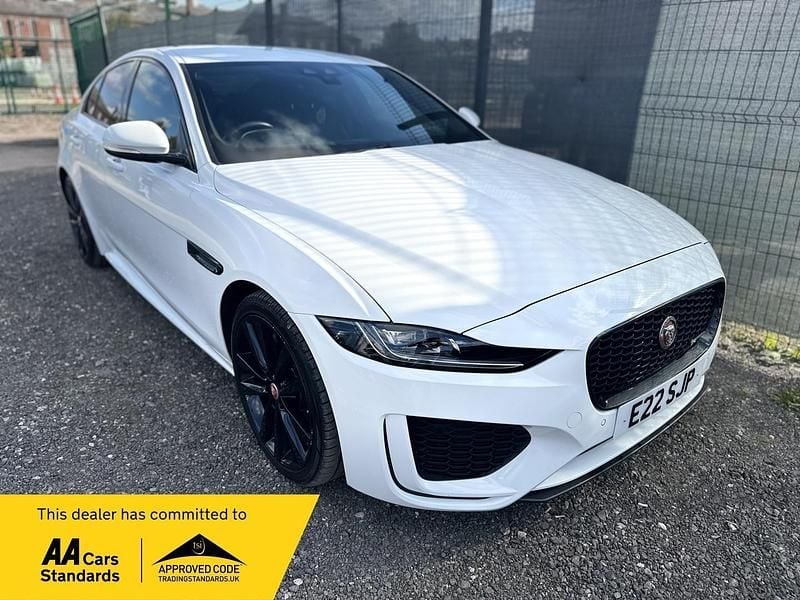 White Used 2019 Jaguar XE R-Dynamic Sedan | £10,595 (Super price) - Image 1/2