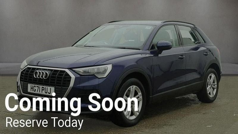 Blue Used 2022 Audi Q3 Comfort SUV | £21,690 (Super price) - Image 1/4