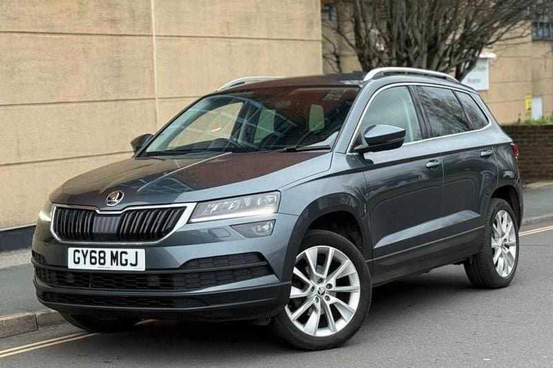 Used Skoda Karoq SE L 150 HP (110 kW) 2018 Grey SUV
