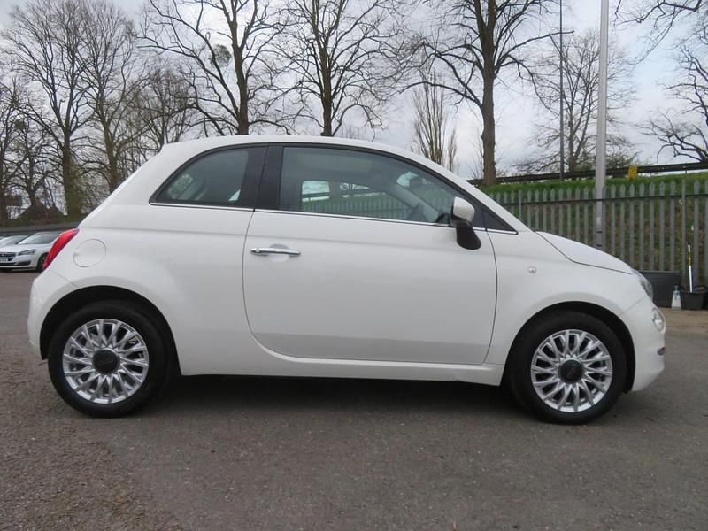Used Fiat 500 Lounge 69 HP (50 kW) 2016 White Hatchback