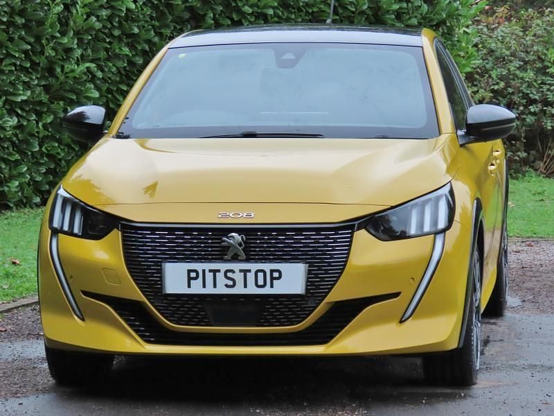 Yellow Used 2020 Peugeot 208 GT-line Hatchback | £13,800 (Fair price) - Image 1/3