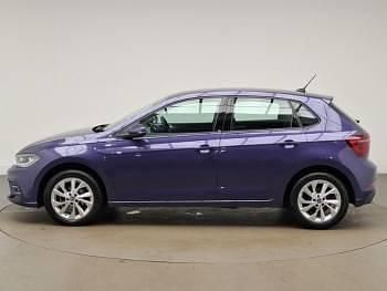 Used VW Polo Style 95 HP (69 kW) 2023 Purple Hatchback