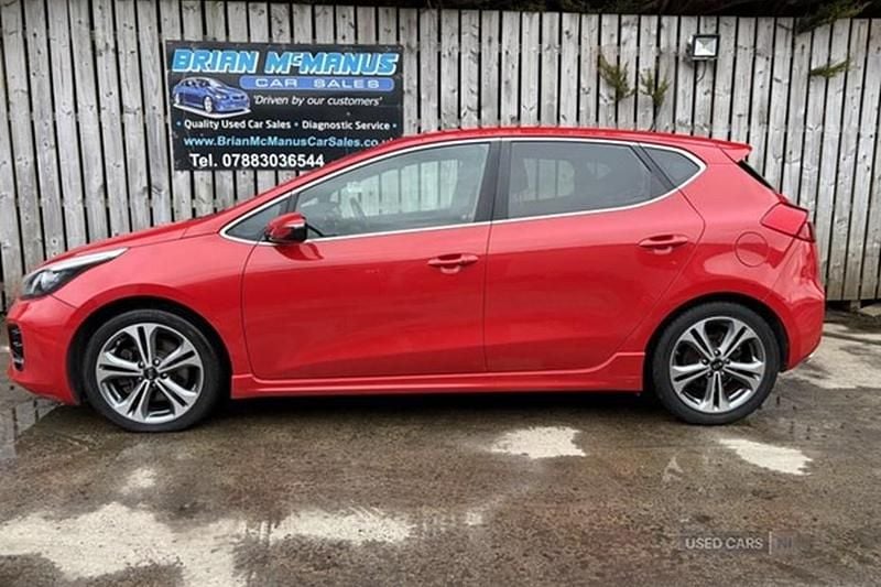Used Kia Ceed GT-Line 2016 Red Hatchback