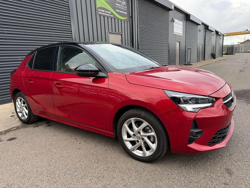 Used Vauxhall Corsa SRi 100 HP (73 kW) 2020 Red Hatchback
