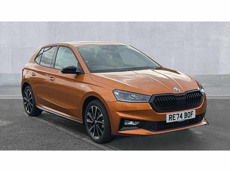 Used Skoda Fabia Monte Carlo 116 HP (85 kW) 2024 Phoenix orange metallic Hatchback
