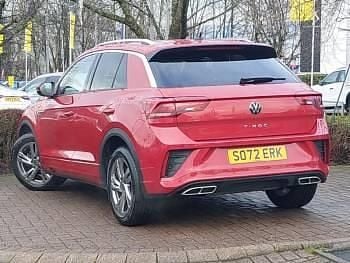 Used VW T-Roc R-line 150 HP (110 kW) 2023 Red SUV