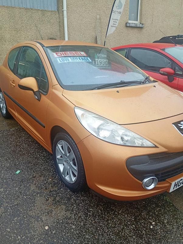 Used Peugeot 207 Sport 2008 Orange Hatchback