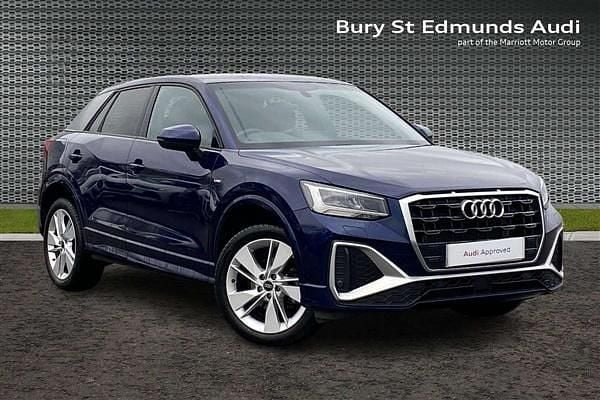 Blue Used 2024 Audi Q2 S-Line SUV | £25,784 (Fair price) - Image 1/4