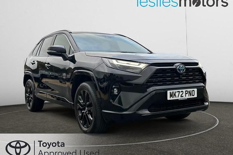 Black Used 2022 Toyota RAV4 Hybrid Edition SUV | £31,799 (A bit pricey) - Image 1/1