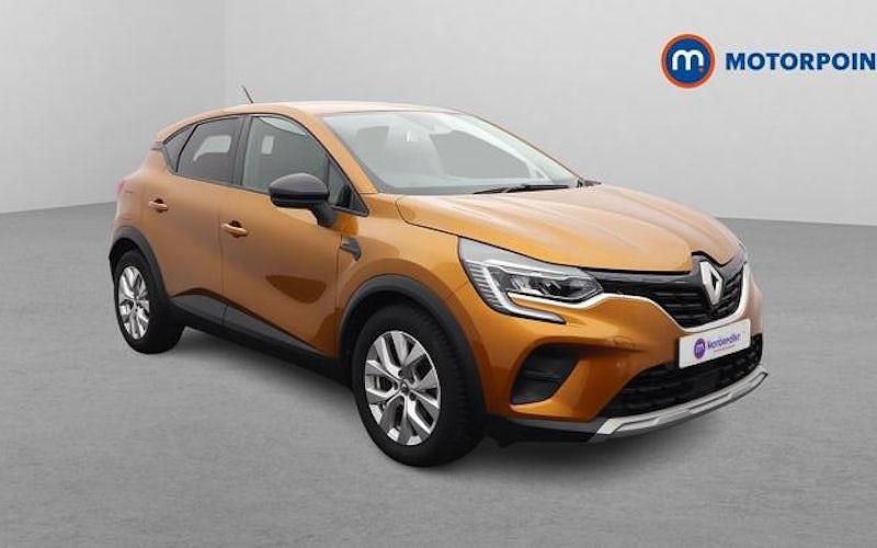 Used Renault Captur Iconic 140 HP (102 kW) 2021 Orange SUV