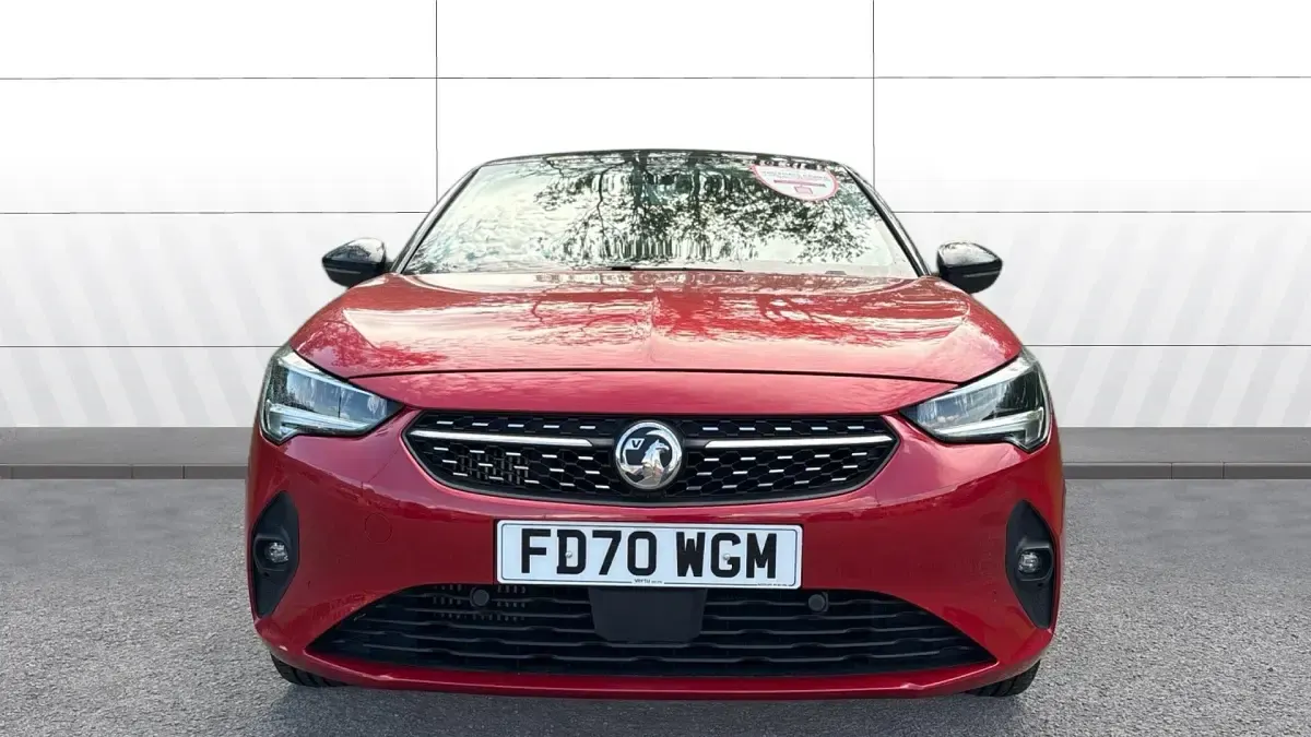 Used Vauxhall Corsa Elite 101 HP (74 kW) 2020 Red Hatchback