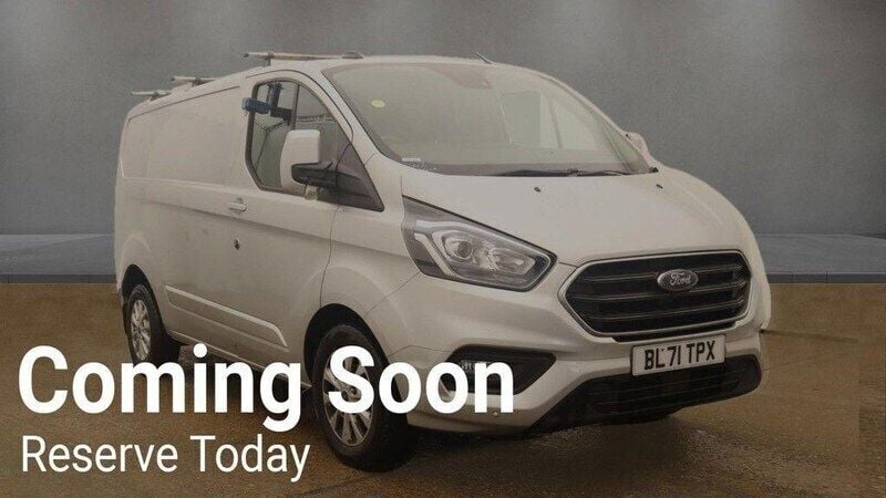 Silver Used 2022 Ford Transit Custom Limited Van | £13,490 (Good price) - Image 1/4