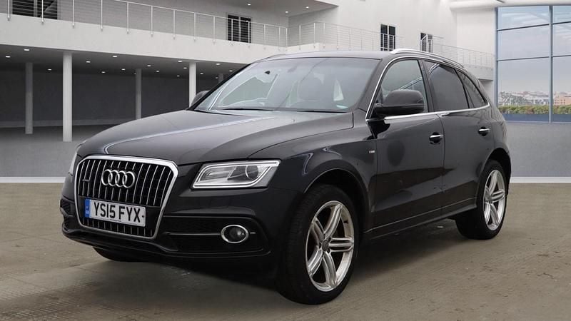 Black Used 2015 Audi Q5 S-line plus SUV | £11,595 (Good price) - Image 1/4