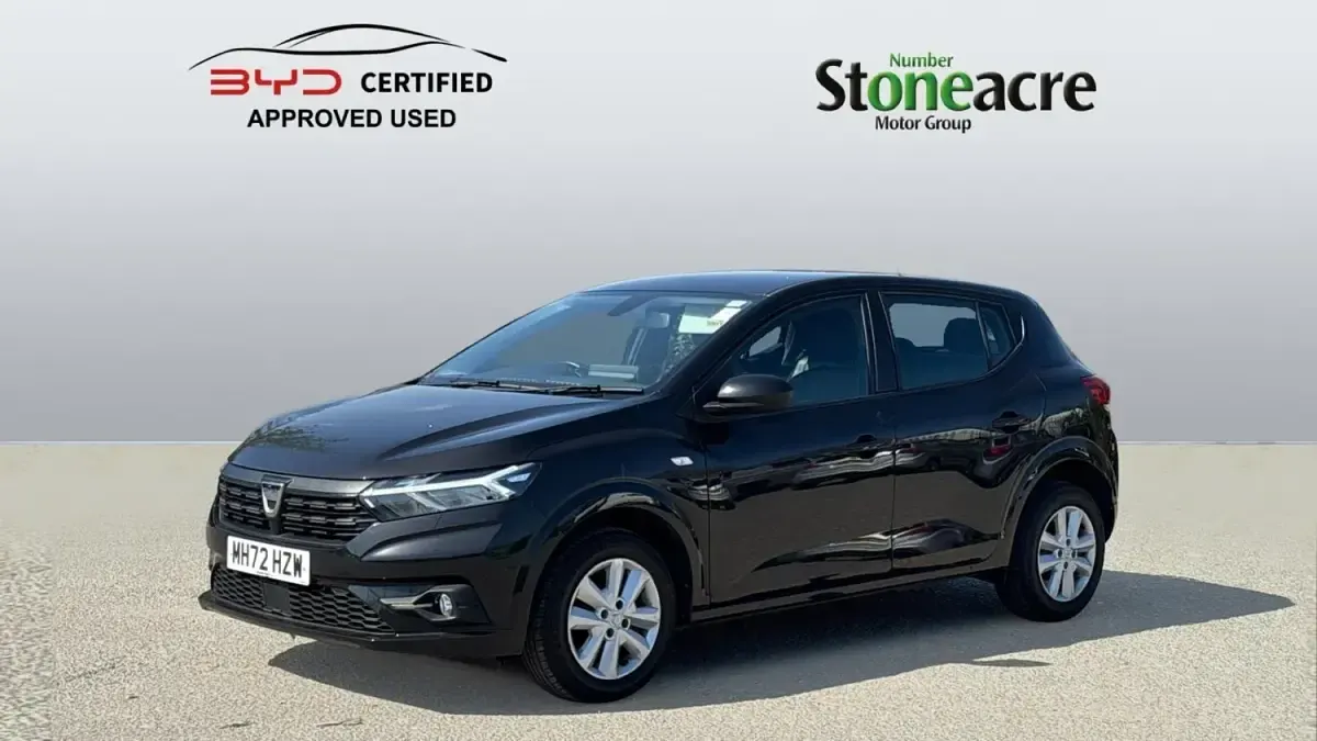 Second-hand Dacia Sandero Comfort 91 CP (66 kW) 2023 Negru Hatchback