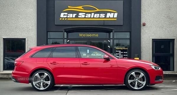 Used Audi A4 Comfort 136 HP (100 kW) 2021 Red Estate