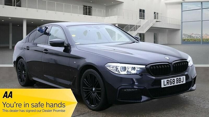 Black Used 2018 BMW 530 M Sport Sedan | £13,995 (Fair price) - Image 1/3