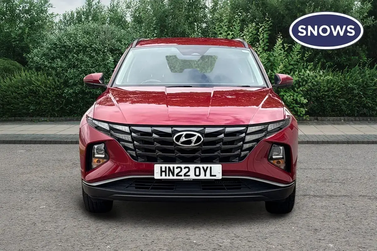 Begagnad Hyundai Tucson SE 230 HK (169 kW) 2022 Röd SUV