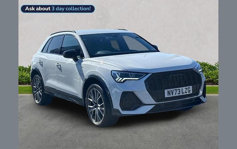 Used Audi Q3 Black Edition 147 HP (108 kW) 2023 White SUV