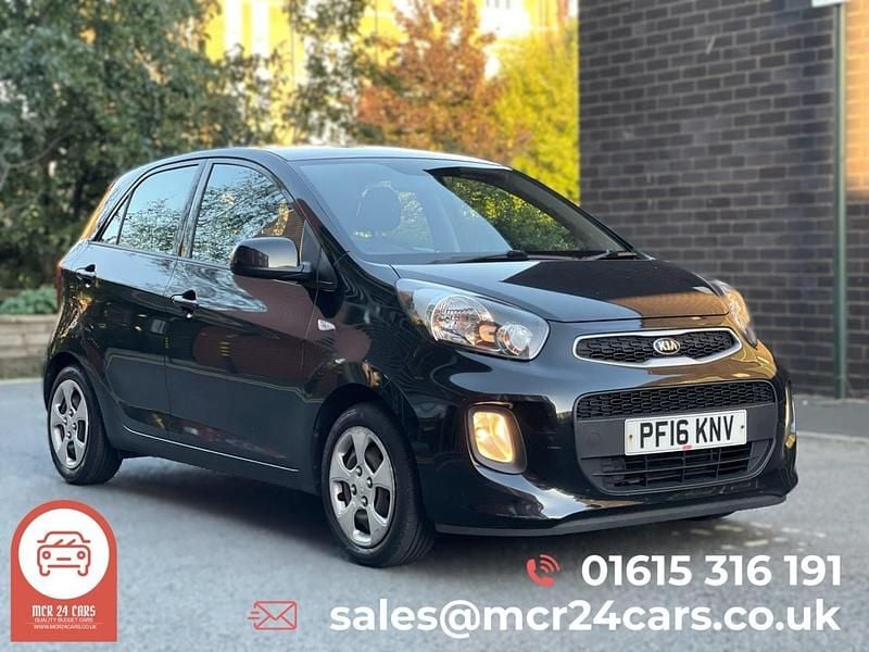 Used Kia Picanto 65 HP (47 kW) 2016 Black Hatchback