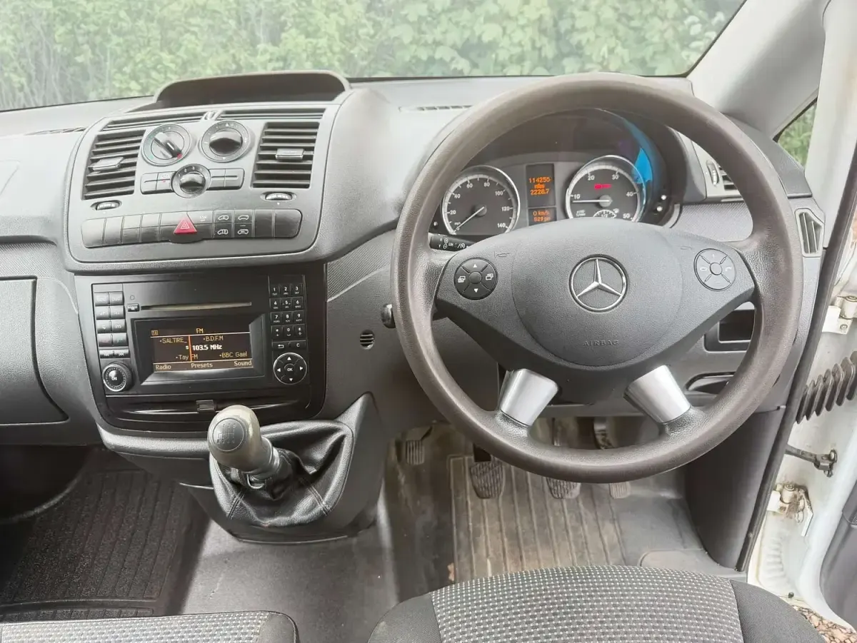 Used Mercedes Vito 136 HP (100 kW) 2014 White Van