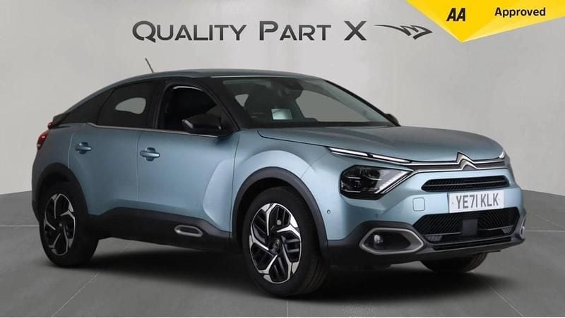 Blue Used 2022 Citroën C4 PureTech Hatchback | £11,980 (Good price) - Image 1/4
