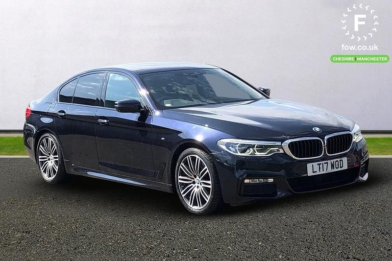 Black Used 2017 BMW 530 M Sport Sedan | £23,899 (Fair price) - Image 1/3